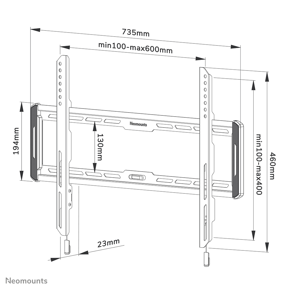 Neomounts by Newstar tv wall mount